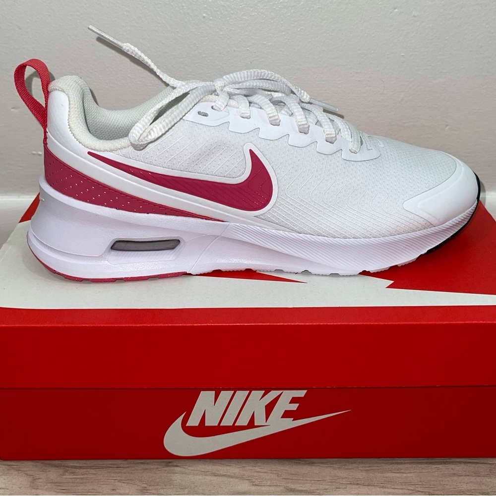 Nike Women's White and Pink Sneakers